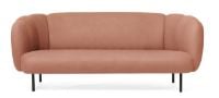 Billede af Warm Nordic Cape 3 Seater W Stitches Sofa L: 200 cm - Blush