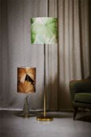 Billede af Ebb & Flow Smykke Table Lamp Base L Ø: 18 cm - Crystal Swirl/Gold