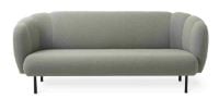 Billede af Warm Nordic Cape 3 Seater W Stitches Sofa L: 200 cm - Mint Grey