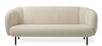 Billede af Warm Nordic Cape 3 Seater W Stitches Sofa L: 200 cm - Cream 