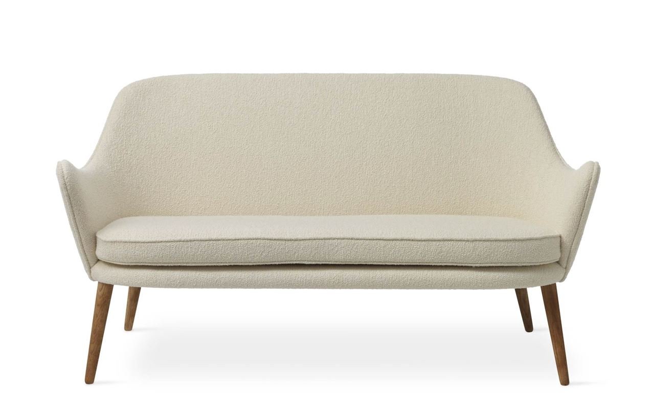 Billede af Warm Nordic Dwell 2 Seater Sofa L: 141 cm - Cream