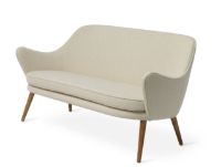 Billede af Warm Nordic Dwell 2 Seater Sofa L: 141 cm - Cream