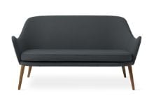 Billede af Warm Nordic Dwell 2 Seater Sofa L: 141 cm - Petrol