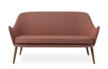 Billede af Warm Nordic Dwell 2 Seater Sofa L: 141 cm - Blush
