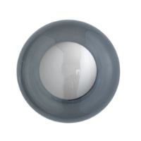 Billede af Ebb & Flow Horizon Ceiling/Wall Lamp S Ø: 21 cm - Smokey Grey/Silver