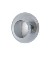 Billede af Ebb & Flow Horizon Ceiling/Wall Lamp M Ø: 29 cm - Clear/Silver