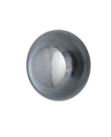 Billede af Ebb & Flow Horizon Ceiling/Wall Lamp M Ø: 29 cm - Smokey Grey/Silver