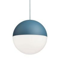 Billede af FLOS String Light Sphere med gulvbase inkl. 12 m ledning - Blå