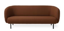 Billede af Warm Nordic Cape 3 Seater Sofa L: 200 cm - Spicy Brown 