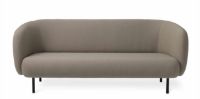 Billede af Warm Nordic Cape 3 Seater Sofa L: 200 cm - Taupe