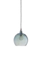 Billede af Ebb & Flow Rowan Pendant Lamp S Ø: 15,5 cm - Topaz Blue/Silver