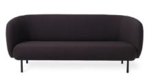 Billede af Warm Nordic Cape 3 Seater Sofa L: 200 cm - Eggplant