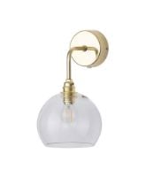 Billede af Ebb & Flow Rowan Wall Lamp S Ø: 15,5 cm - Clear/Gold