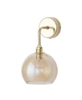 Billede af Ebb & Flow Rowan Wall Lamp S Ø: 15,5 cm - Golden Smoke/Gold