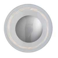 Billede af Ebb & Flow Horizon Ceiling/Wall Lamp L Ø: 36 cm - Clear/Silver