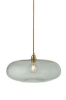 Billede af Ebb & Flow Horizon Pendant Lamp XL Ø: 45 cm - Forest Green/Gold