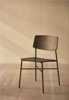 Billede af HANDVÄRK FURNITURE Paragon Chair Spisebordsstol SH: 45,8 cm - Black/Smoked Oak