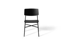 Billede af HANDVÄRK FURNITURE Paragon Chair Spisebordsstol SH: 45,8 cm - Black/Black Oak