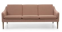 Billede af Warm Nordic Mr. Olsen 3 Seater Sofa L: 200 cm - Smoked Oak/Fresh Peach