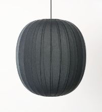 Billede af Made By Hand Knit-Wit Round Pendant Ø: 75 cm - Black