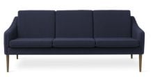 Billede af Warm Nordic Mr. Olsen 3 Seater Sofa L: 200 cm - Smoked Oak/Royal Blue 