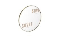 Billede af SOVET Visual Round Spejl  Ø: 150 cm - Burnished Brass/Extralight Mirror