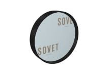 Billede af SOVET Visual Round Spejl  Ø: 31 cm - Black/Smoked Mirror