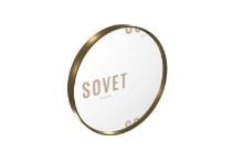 Billede af SOVET Visual Round Spejl  Ø: 52 cm - Burnished Brass/Extralight Mirror