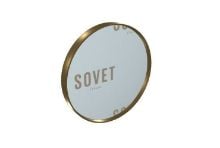 Billede af SOVET Visual Round Spejl  Ø: 52 cm - Burnished Brass/Smoked Mirror