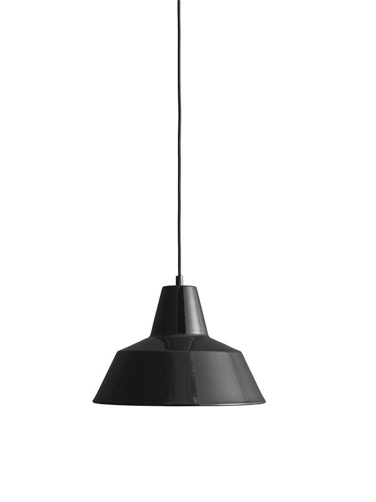 Billede af Made By Hand Workshop Lamp W1 Ø: 18 cm - Shiny Black