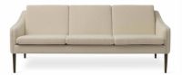 Billede af Warm Nordic Mr. Olsen 3 Seater Sofa L: 200 cm - Smoked Oak/Cream