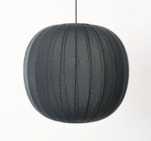 Billede af Made By Hand Knit-Wit Round Pendant Ø: 60 cm - Black