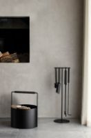 Billede af Blomus Ashi Fireplace Tool Set 5 pcs Ø: 22 cm - Black