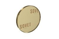 Billede af SOVET Visual Round Spejl  Ø: 68 cm - Burnished Brass/Gold Mirror