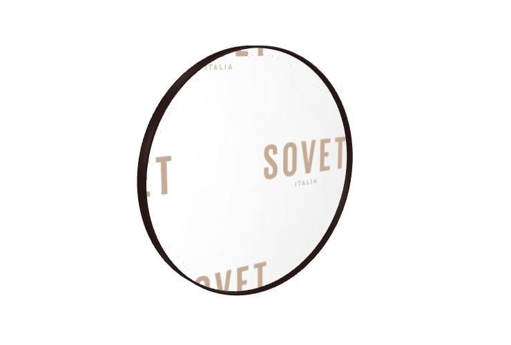Billede af SOVET Visual Round Spejl  Ø: 80 cm - Mocha/Extralight Mirror