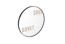 Billede af SOVET Visual Round Spejl  Ø: 110 cm - Black/Extralight Mirror