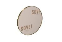 Billede af SOVET Visual Round Spejl  Ø: 110 cm - Burnished Brass/Bronzed Mirror