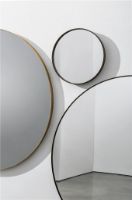 Billede af SOVET Visual Round Spejl  Ø: 150 cm - Mocha/Extralight Mirror
