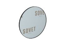 Billede af SOVET Visual Round Spejl  Ø: 150 cm - Black/Smoked Mirror