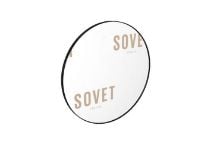 Billede af SOVET Visual Round Spejl  Ø: 150 cm - Black/Extralight Mirror
