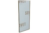 Billede af SOVET Visual Rectangular Spejl 190x80 cm - Burnished Brass/Smoked Mirror