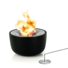 Billede af Blomus Fuoco Tabletop Gel Firepit Ø: 18,5 cm - Black