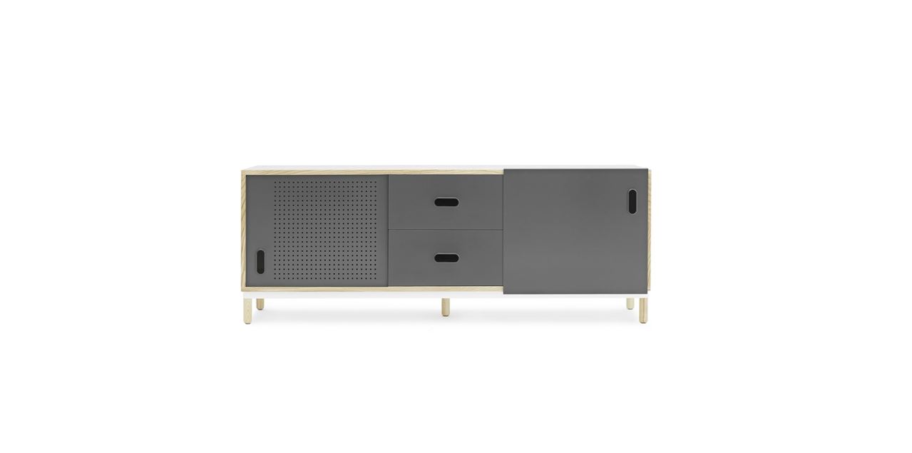 Billede af Normann Copenhagen Kabino Skænk L: 161,8 cm - Grå