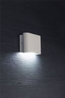 Billede af Lampefeber Silence Udendørs Væglampe B: 11 cm  - Grå