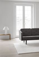 Billede af Fredericia Furniture 2002 No. 1 2 Pers. Sofa L: 143 cm - Hallingdal 180/Sortlakeret Eg