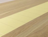 Billede af Warm Nordic Be My Guest Spisebord L: 180 cm - White Oak/Butter Yellow