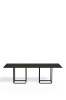 Billede af New Works Florence Dining Table Rectangular 110x240 cm - Smoked Oak / Black