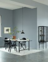 Billede af Warm Nordic Herringbone Tile Dining Table L: 203 cm - Forest Green/Soft Black