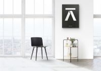 Billede af Andersen Furniture Mini Tray Table Ø: 46 cm - Sort/Ask

