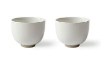Billede af Mazo KYO Cups 2 pcs H: 8 cm - White OUTLET